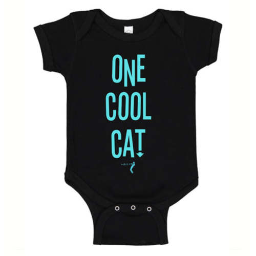 Mint One Cool Cat Onesie, 6 M | Miles Davis Official Store