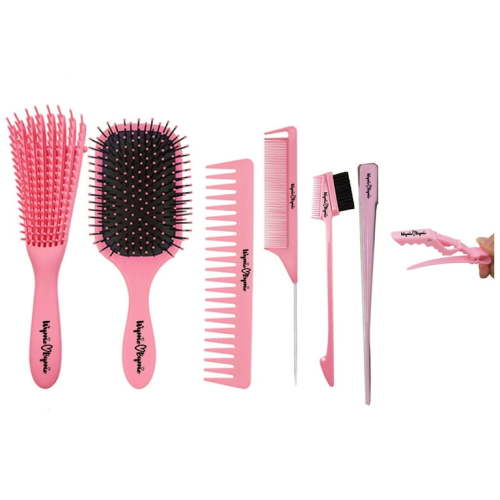 Wynnie Bynnie Bounce 11 Piece Hair Brush Set Grooming Kit for Girls, Children's Hair Brush Set, Toddlers Hair Brush Set