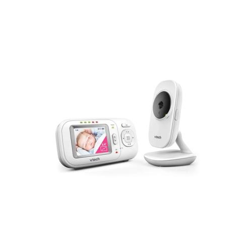 Vtech 2.4 Inch Lcd Video Audio Baby Monitor With Night Vision And Wall Mountable Design - White