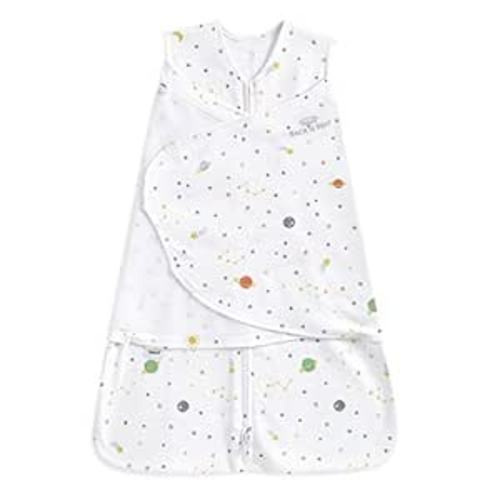 Amazon.com: HALO 100% Cotton Sleepsack Swaddle, 3-Way Adjustable Wearable Blanket, TOG 1.5, Space, Small, 3-6 Months : Baby