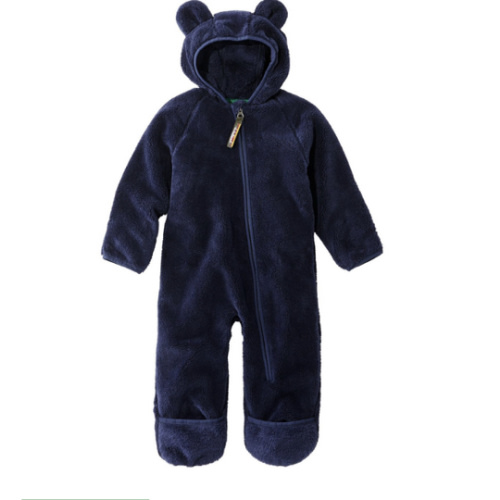 Infants' L.L.Bean Hi-Pile Fleece Bunting- 0-3 months (Bright Navy)