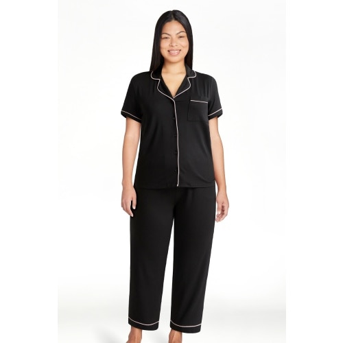 Joyspun Women's Pajama Set, 2-Piece, L