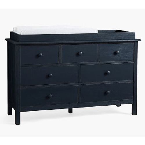 Kendall Extra-Wide Dresser & Topper Set, Weathered Navy