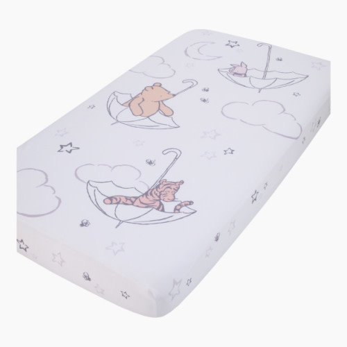NoJo Baby Photo Op Fitted Crib Sheet - Classic Pooh