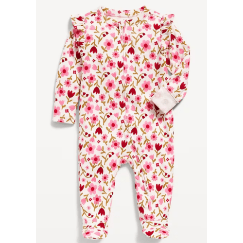 2-Way-Zip Sleep & Play Footed One-Piece | 0-3M