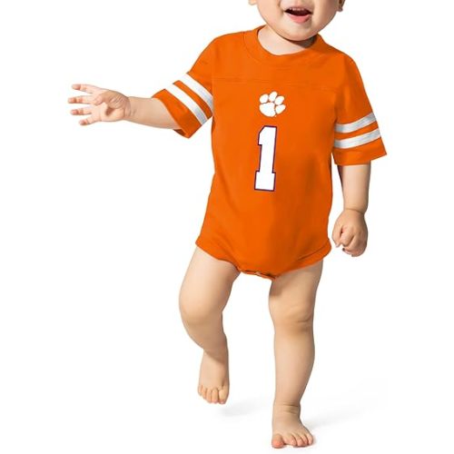 Little King College Football #1 Infant Jersey Game Romper-Sizes 6M 12M 18M