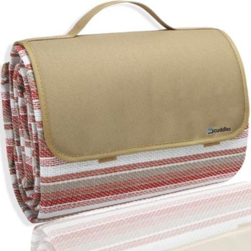 Scuddles Picnic Blanket Extra Large, 3-layer Waterproof, Carry Strap - Scpror80