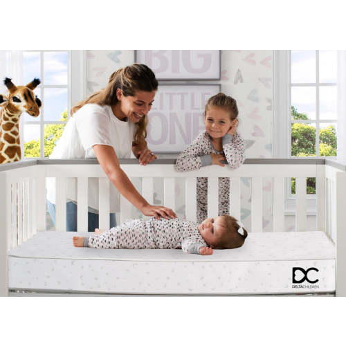 Sweet Beginnings Two-Stage Crib and Toddler Mattress - Delta Children
