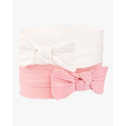 Baby Girl 2-Pack PurelySoft Headwraps - Pink - Carter's | Carter's