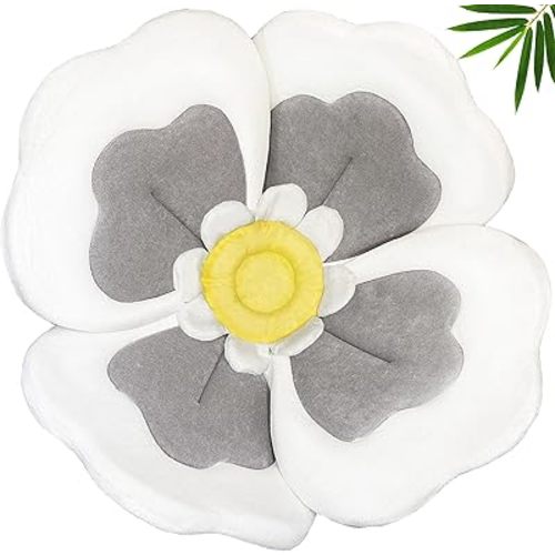 Baby Bath Flower for Sink - Organic Flower Bathtub for Baby -Blooming Baby Bath Flower Fits Bathtub Sink Tub -Patented Design Gives More Support for Newborns -Lotus Flower Baby Bath Mat for Boy Girl