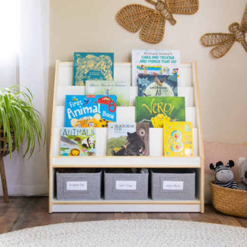 Guidecraft EdQ Essentials Book & Bin Display & Reviews | Wayfair