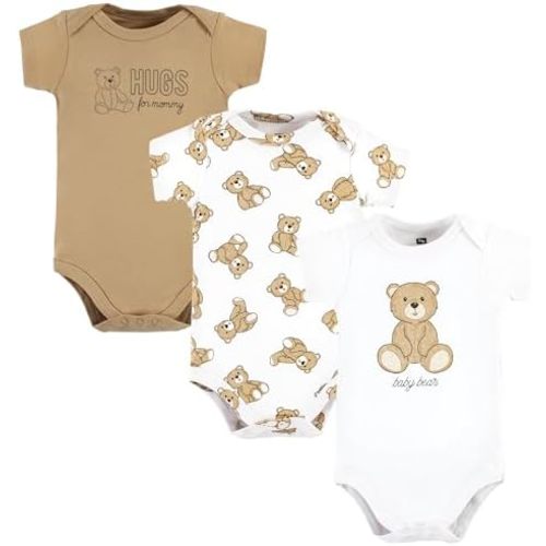 Hudson Baby Unisex Baby Cotton Bodysuits
