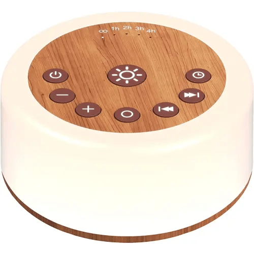 ColourNoise Sound Machine White Noise Machine 12 Colors Night Lights Brown Noise Machine with 30 Soothing Sounds Sleep Sound Machine with 5 Timers Portable for Home Travel and Office