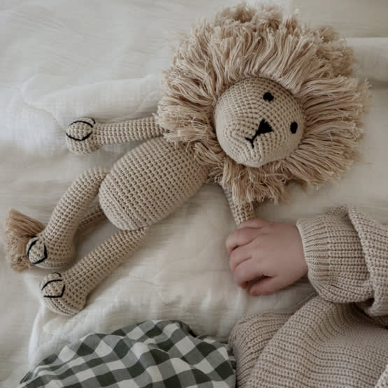 Leo the Lion Crochet Toy
