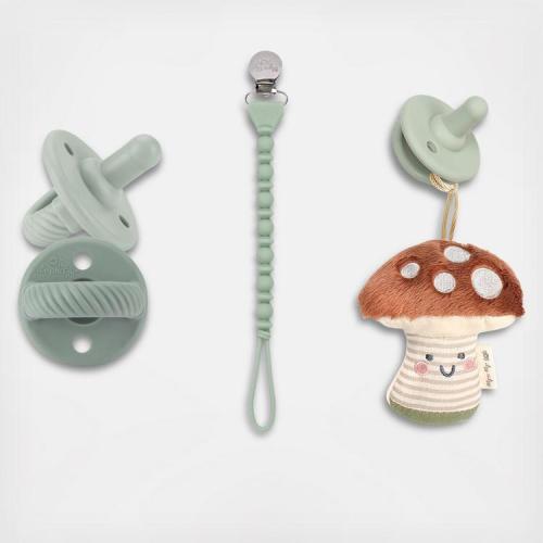 Itzy Ritzy, Mushroom Pacifier Set | Zola Baby