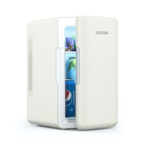 AstroAI 8 Can Mini Fridge 6 Liter Makeup Skincare Refridgerator for Dorm Room, Bedroom