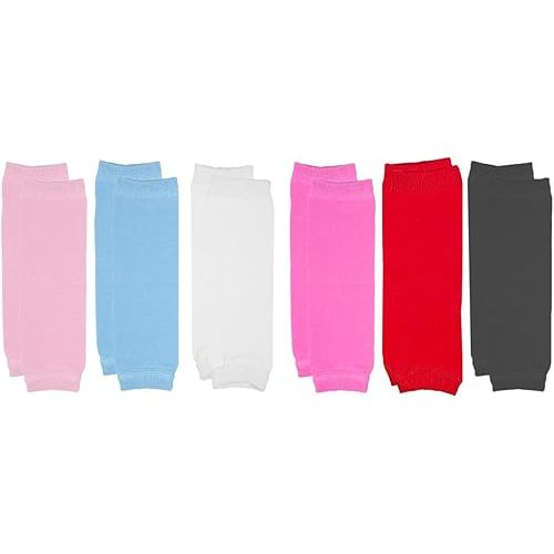 juDanzy Newborn 6 Pack Baby Leg Warmers