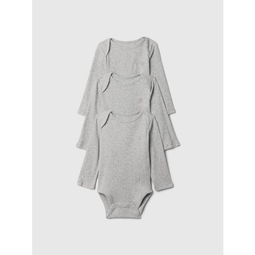 Baby First Favorites Rib Bodysuit (3-Pack) | Gap