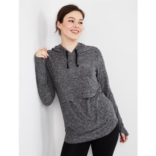 Spacedye Lift Up Nursing Hoodie
– Motherhood Maternity