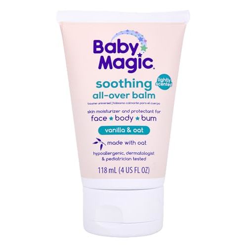 Baby Magic Soothing All-Over Balm, Vanilla & Oat, Hypoallergenic, 4 oz