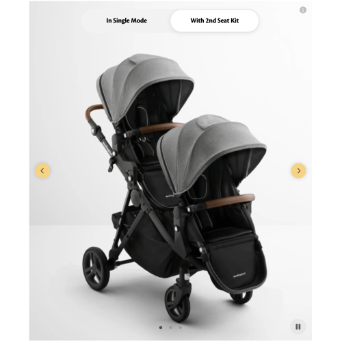 Single-to-Double Stroller 3.0