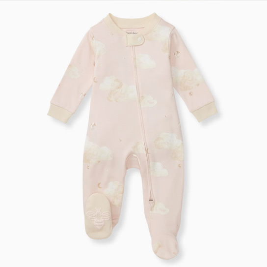 Good Night Sky Organic Cotton Sleep & Play - Ranunculus
