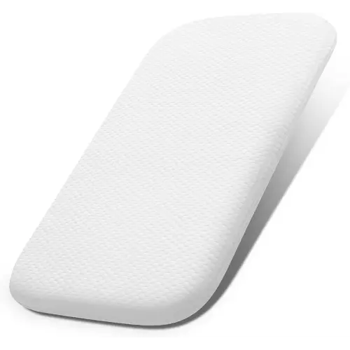Lisara Baby Bassinet Mattress, 33" x 22" Dual Sided Gel Memory Foam Mattress with Waterproof, Removable and Breathable Ice Silk Cover, Fit for Fodoss Bassinet