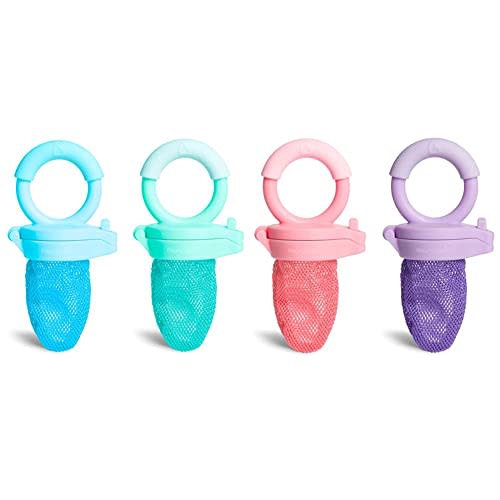 Munchkin® Fresh Food Feeder, 4 Pack, Blue/Green/Coral/Purple