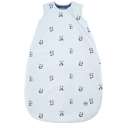 4 Season® Classic Baby Sleeping Bag, Merino Wool & Organic Cotton, Panda
