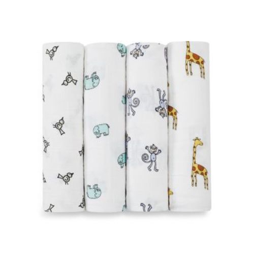 Jungle Jam Swaddles, Pack of 4 - Baby