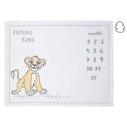 Disney's The Lion King Simba Milestone Baby Blanket