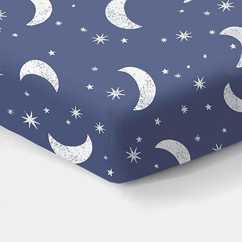 Cotton Fitted Sheets for Standard Crib