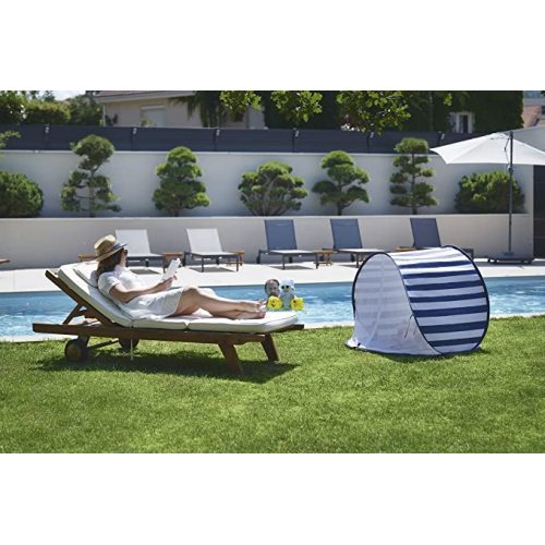 Babymoov Anti-UV Marine Tent UPF 50+ Sun Protection with Pop Up System for Easy Use & Transport (Summer 2023 Edition), Navy
