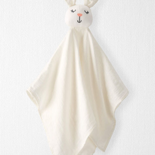 Sweet Cream Baby Organic Cotton Muslin Bunny Lovey | Carter’s Oshkosh Canada