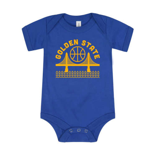 Golden State Baby Onesie Blue