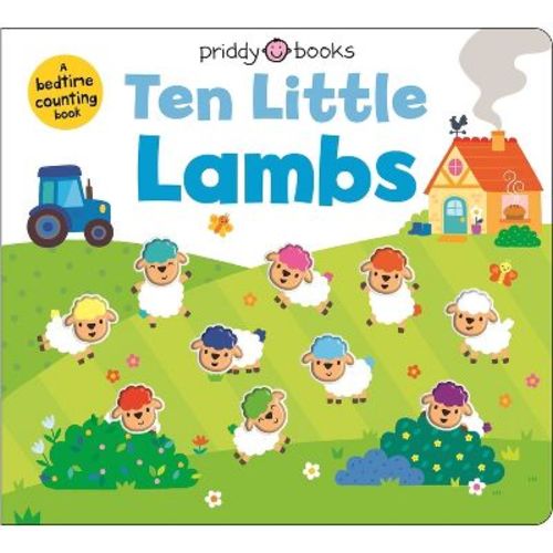 Ten Little Lambs - by Roger Priddy & Priddy Books (Board Book)