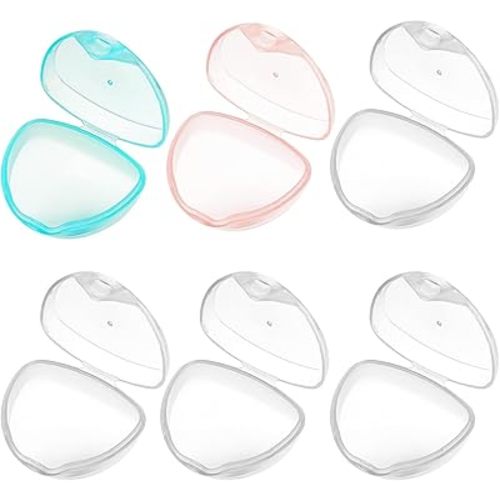 Pacifier Case, 6 Pcs Pacifier Holder Cases, Pacifier Box, Baby Pacifier Case Holder Container Boxes for Pacifier Accessories, Pacifier Clips, Baby Pacifier, Keep Pacifier Clean