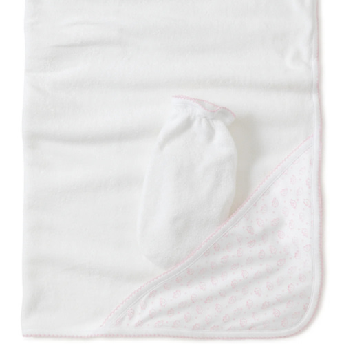 Pink Ele-Fun Towel with Mitt
