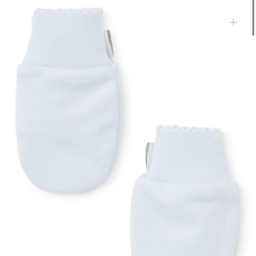Blue Kissy Basics Mittens