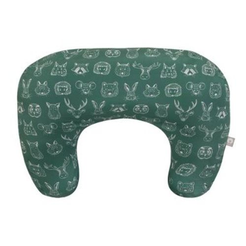 Boppy Nursing Pillow - Green Animal Sketches
