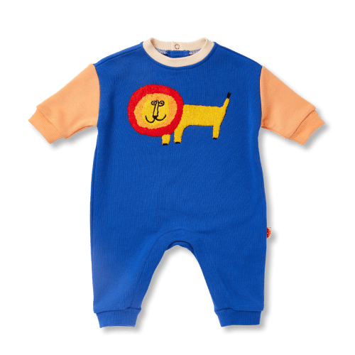 Winter Fun Jumpsuit Blue 0-3MO