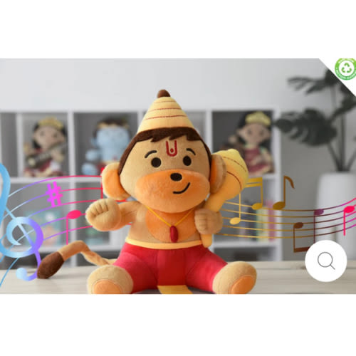 Baby Hanuman Plush (Medium - 10") | Modi Toys