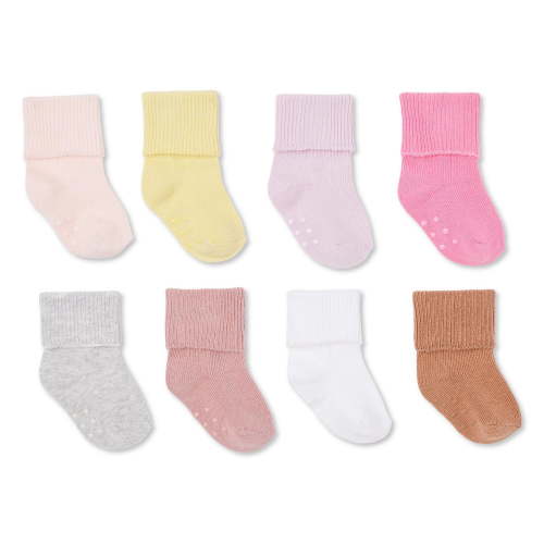 George Baby Girls' Crew Socks 8-Pack, Sizes 0/3-5/8 - Walmart.ca