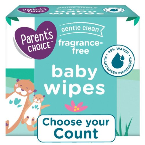 Parent's Choice Fragrance Free Baby Wipes, 8 Flip-Top Packs (800 Total Wipes) - Parent's Choice Fragrance Free Baby Wipes, 8 Flip-Top Packs (800 Total Wipes)