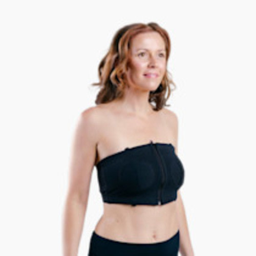 Simple Wishes Hands Free Breastpump Bra - Black, L-Plus