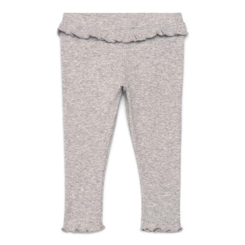 Garanimals Baby Girl Ruffle Trim Ribbed Leggings, Sizes 0M-24M