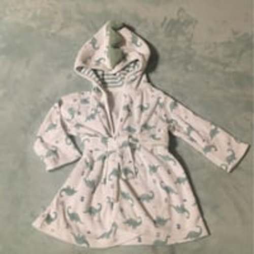 Baby dinosaur robe