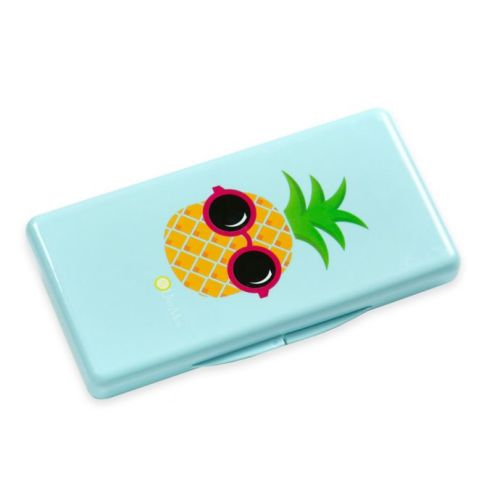 Uber Mom Pineapple Wipebox in Blue