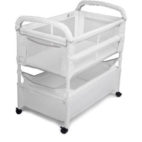 Arm's Reach Clear-vue Co-sleeper Bassinet - White