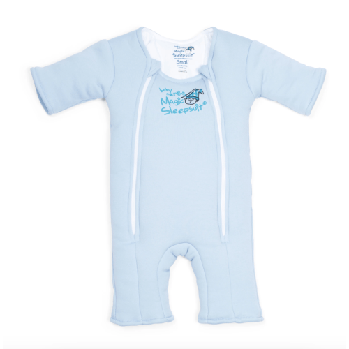 Blue Baby Merlin’s Magic Sleepsuit – 100% Cotton for Better Baby Sleep